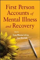 Book cover of First Person Accounts of Mental Illness and Recovery by Craig W. LeCroy