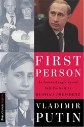 Book cover of First Person by Vladimir Putin
