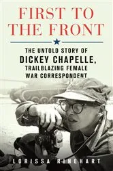 Book cover of First to the Front by Lorissa Rinehart
