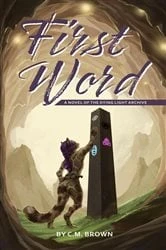 Book cover of First Word by C.M. Brown