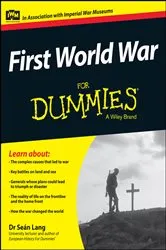 Book cover of First World War For Dummies by Seán Lang