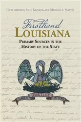 Book cover of Firsthand Louisiana by Janet Allured