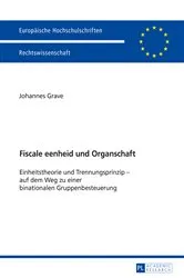 Book cover of Fiscale eenheid und Organschaft by Johannes Grave