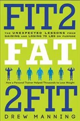 Book cover of Fit2Fat2Fit by Drew Manning