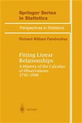 Book cover of Fitting Linear Relationships by R.W. Farebrother