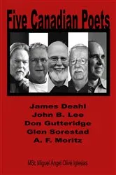 Book cover of Five Canadian Poets by Miguel  Á. O. Iglesias