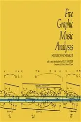 Book cover of Five Graphic Music Analyses by Heinrich Schenker