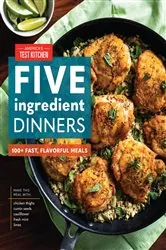 Book cover of Five-Ingredient Dinners by N/A