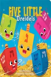 Book cover of Five Little Dreidels by Jeffrey Burton