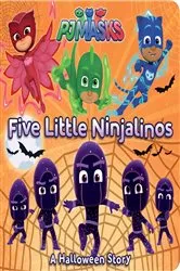 Book cover of Five Little Ninjalinos by Tina Gallo