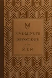 Book cover of Five-Minute Devotions for Men (Milano Softone) by Bob Barnes