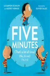 Book cover of Five Minutes by Audrey Vernick