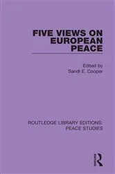 Book cover of Five Views on European Peace by Sandi E. Cooper
