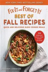 Book cover of Fix-It and Forget-It Best of Fall Recipes by Hope Comerford