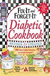 Book cover of Fix-It and Forget-It Diabetic Cookbook Revised and Updated by Phyllis Good
