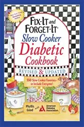 Book cover of Fix-It and Forget-It Slow Cooker Diabetic Cookbook by Phyllis Good