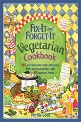 Book cover of Fix-It and Forget-It Vegetarian Cookbook by N/A