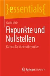 Book cover of Fixpunkte und Nullstellen by Guido Walz