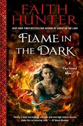 Book cover of Flame in the Dark by Faith Hunter