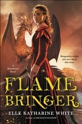 Book cover of Flamebringer by Elle Katharine White