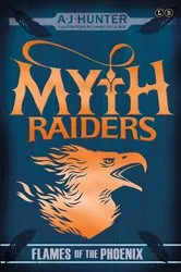 Book cover of Flames of the Phoenix by A.J. Hunter