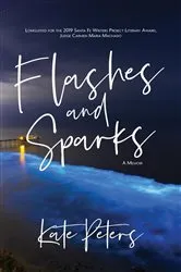 Book cover of Flashes and Sparks by Kate Peters