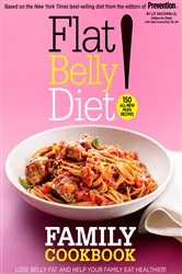 Book cover of Flat Belly Diet! Family Cookbook by Liz Vaccariello