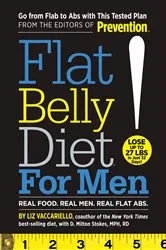 Book cover of Flat Belly Diet! for Men by Unknown