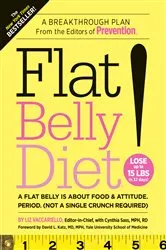Book cover of Flat Belly Diet! by Liz Vaccariello