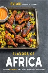Book cover of Flavors of Africa by Evi Aki