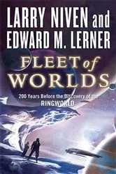 Book cover of Fleet of Worlds by Larry Niven