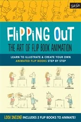 Book cover of Flipping Out: The Art of Flip Book Animation by David Hurtado