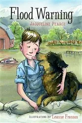 Book cover of Flood Warning by Jacqueline Pearce