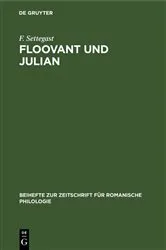 Book cover of Floovant und Julian by F. Settegast