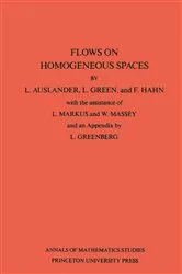 Book cover of Flows on Homogeneous Spaces by Louis Auslander