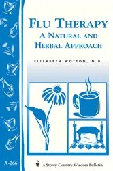 Book cover of Flu Therapy: A Natural and Herbal Approach by Elizabeth Wotton N.D.