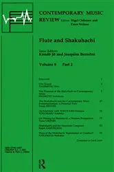 Book cover of Flute and Shakuhachi by Jo Kondo
