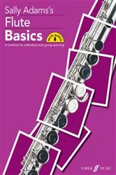 Book cover of Flute Basics (Pupil's Book) by Sally Adams