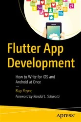 Book cover of Flutter App Development by Rap Payne