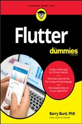 Book cover of Flutter For Dummies by Barry Burd