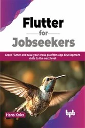Book cover of Flutter for Jobseekers by Hans Kokx