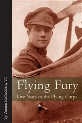 Book cover of Flying Fury by James McCudden