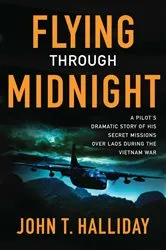 Book cover of Flying Through Midnight by John T. Halliday