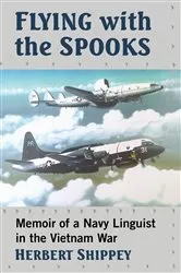 Book cover of Flying with the Spooks by Herbert Shippey