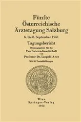 Book cover of Fünfte Österreichische Ärztetagung Salzburg by Leopold Arzt