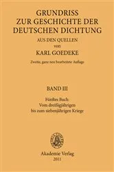 Book cover of Fünftes Buch: Vom dreissigjährigen bis zum siebenjährigen Kriege by Karl Goedeke