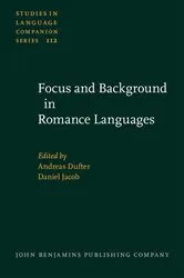 Book cover of Focus and Background in Romance Languages by Andreas Dufter