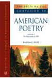 Book cover of FOF Companion to 20th C. American Poetry by Randale Huff