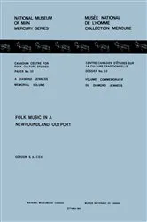 Book cover of Folk music in a Newfoundland outport by Gordon Sidney Allister Cox