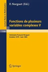 Book cover of Fonctions de Plusieurs Variables Complexes V by Unknown